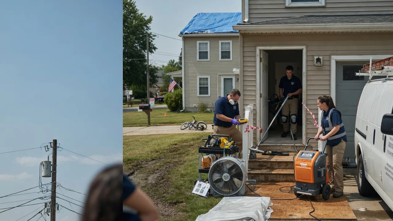 Water Damage Repair in Barrackville, WV near me